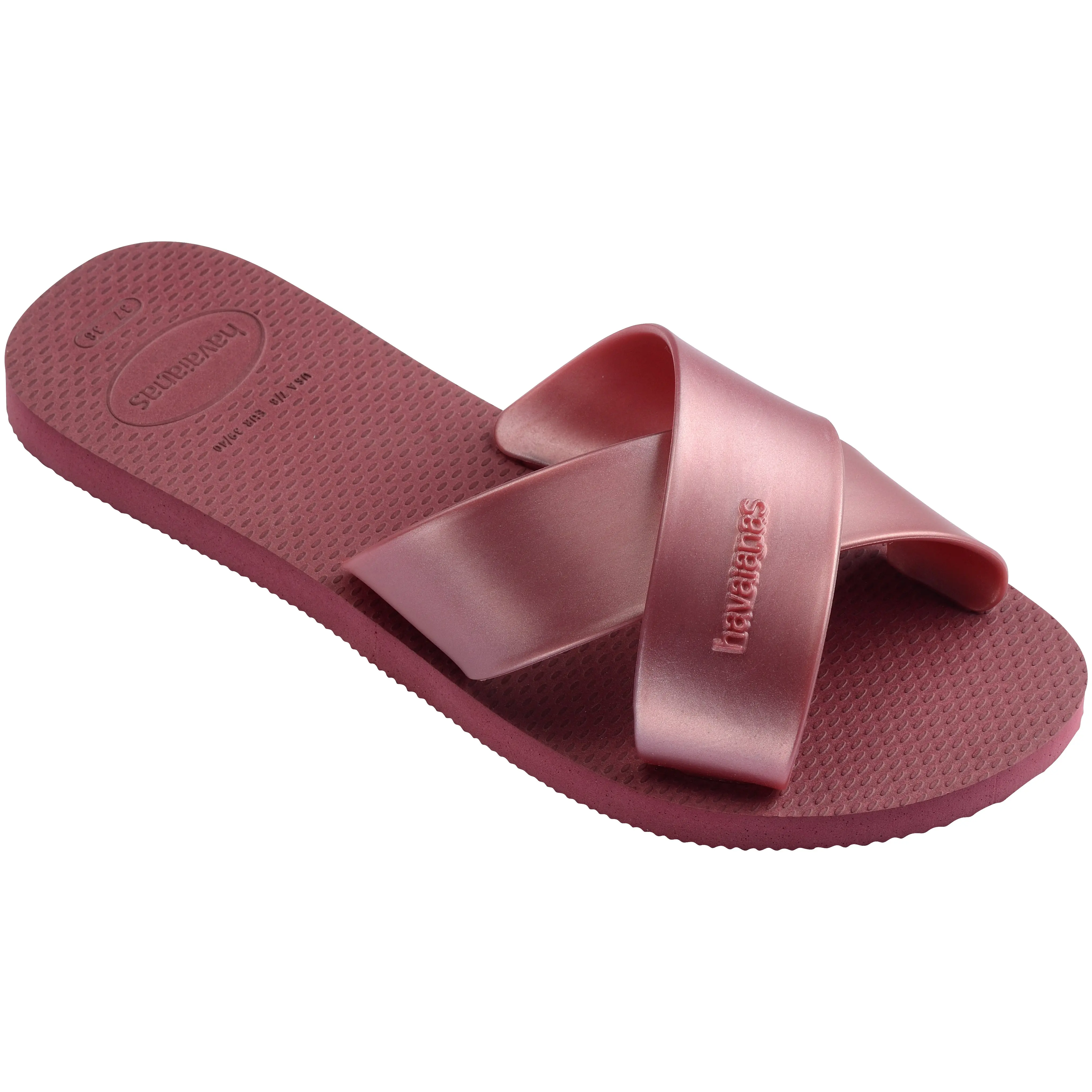 Women's Aqua Metallic Sandal - Image 6
