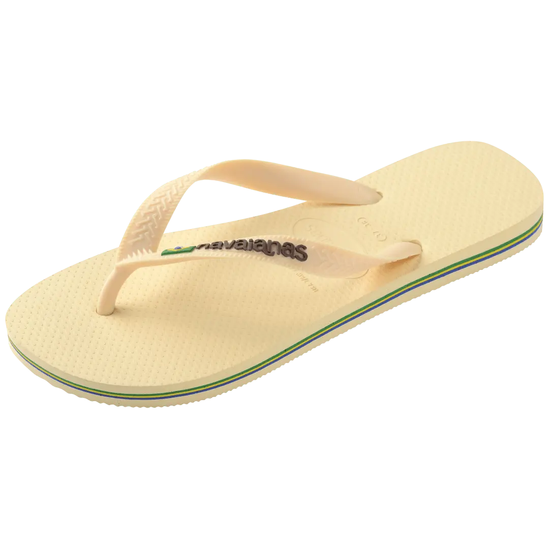 Women's Brazil Logo Flip Flops - Image 2