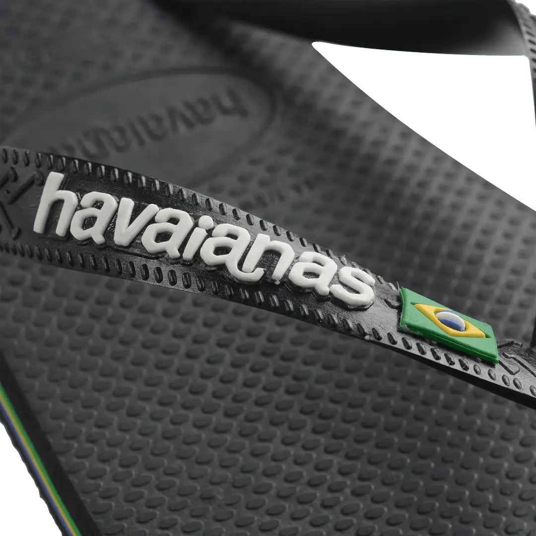 Men's Brazil Logo Flip Flops - Image 5
