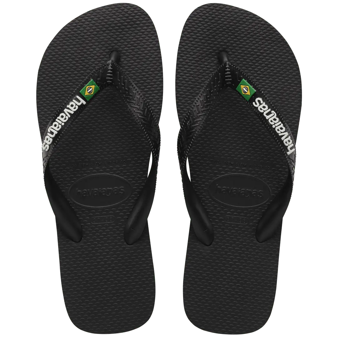 Women's Brazil Logo Flip Flops