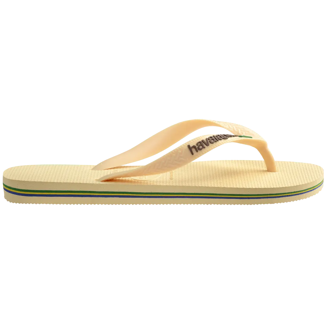 Women's Brazil Logo Flip Flops - Image 6