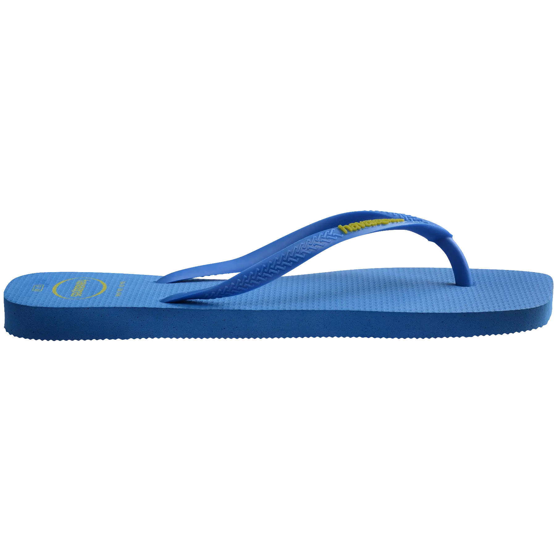 Women's Slim Square Logo Pop Up Flip Flops - Image 5