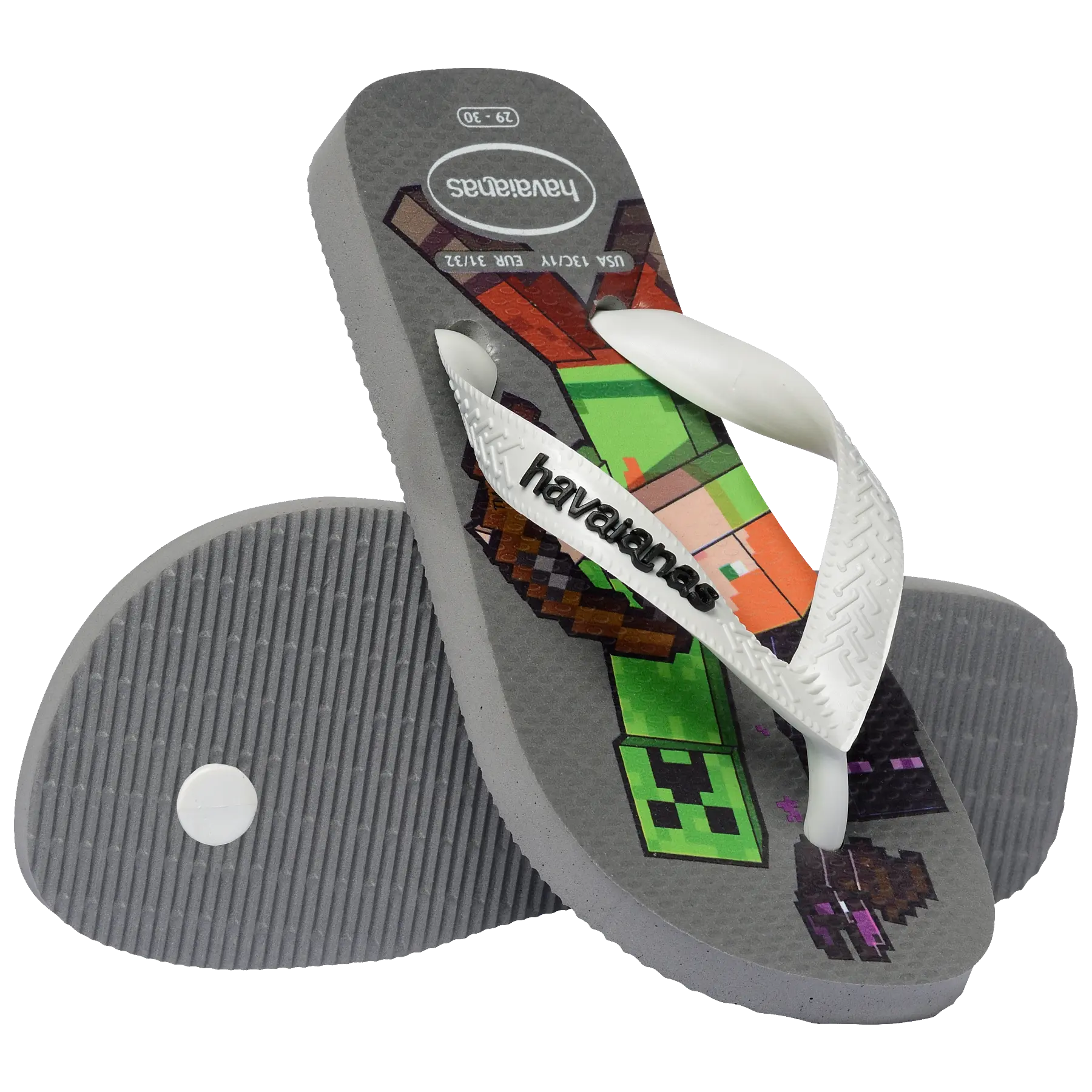 Kids' Minecraft Top Flip Flops - Image 3
