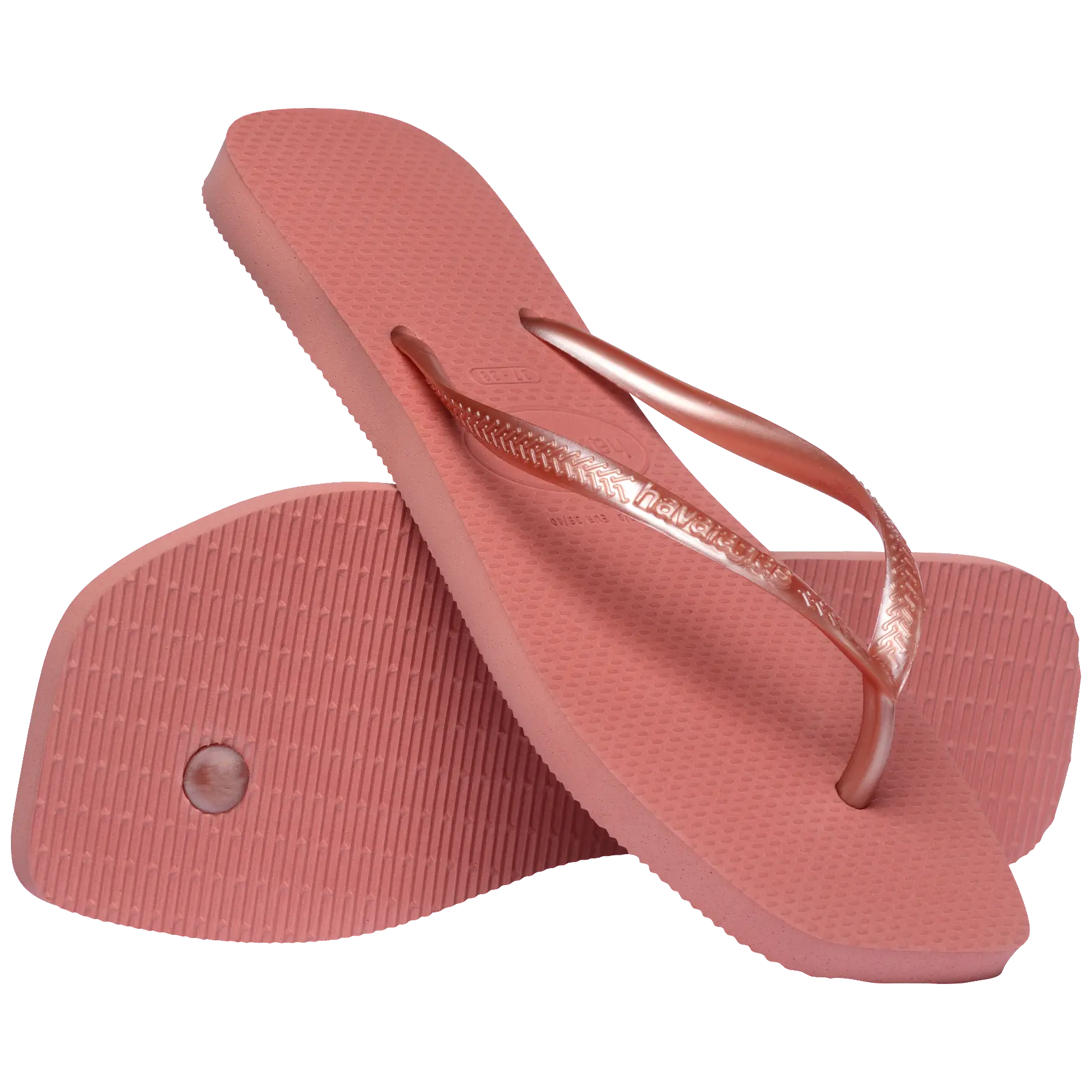 Women's Slim Square Flip Flops - Image 3