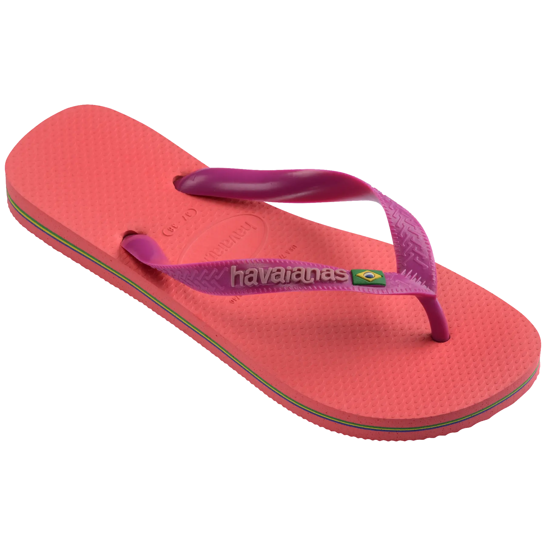 Women's Brazil Logo Flip Flops - Image 4
