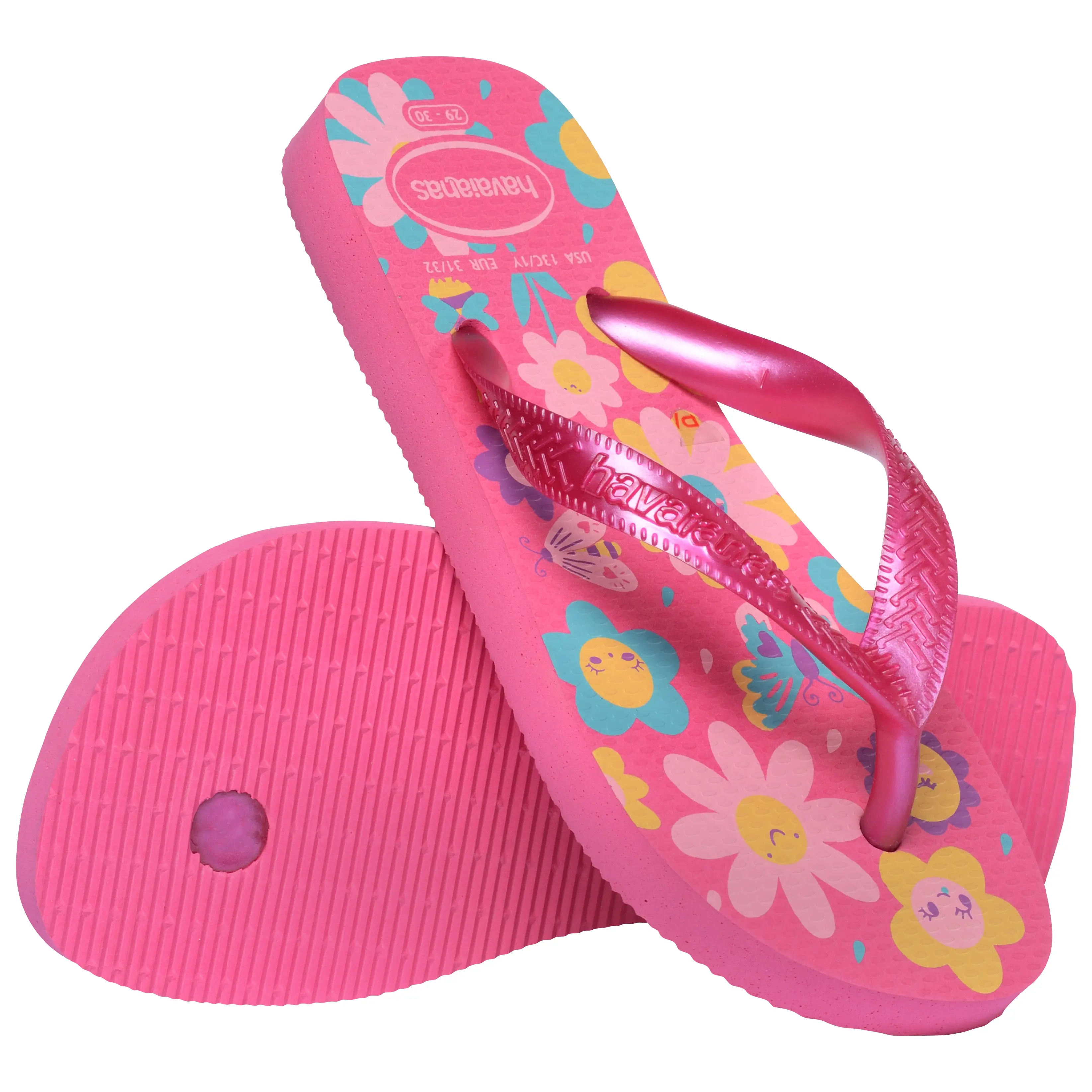 Kids' Flores Top Flip Flops - Image 4