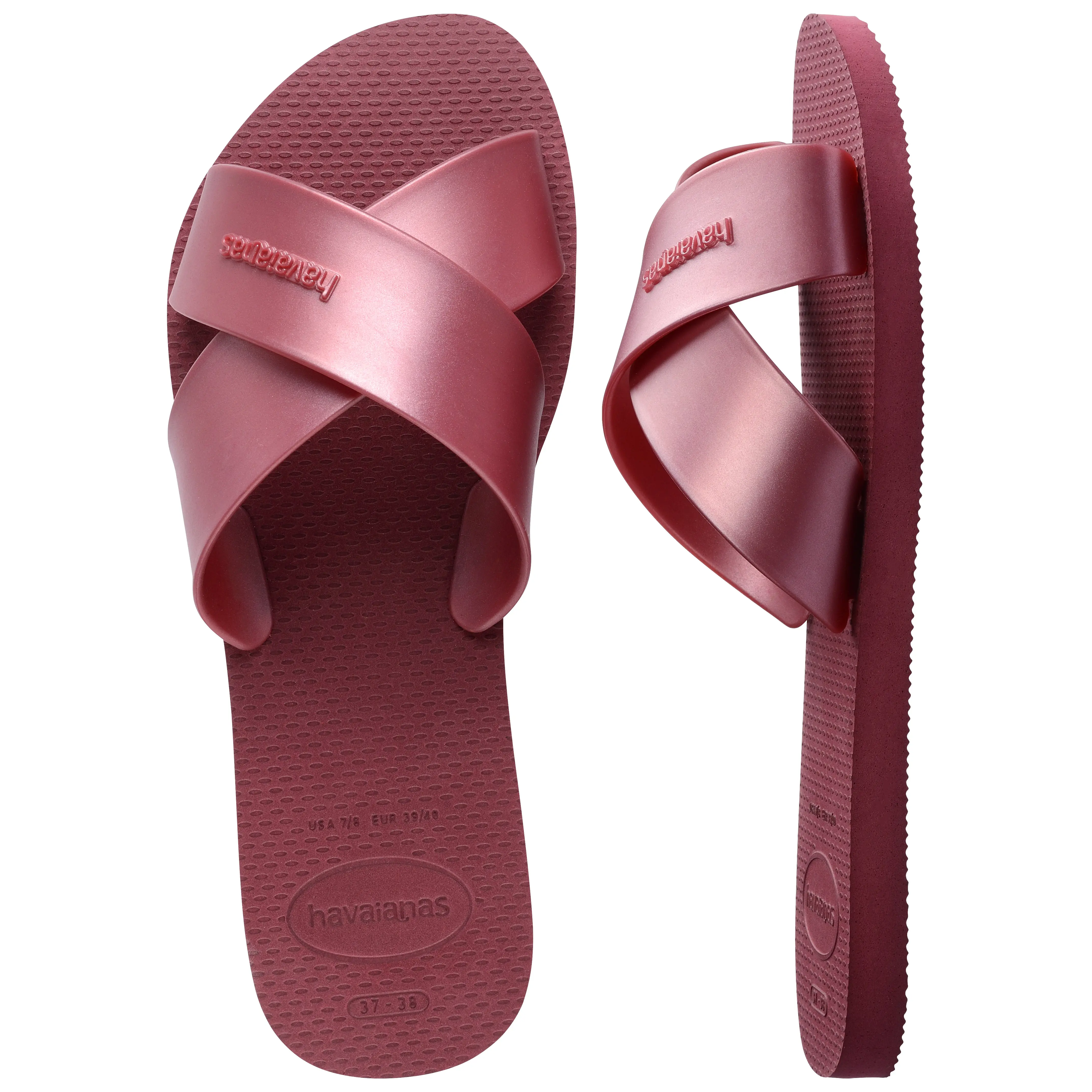 Women's Aqua Metallic Sandal - Image 5