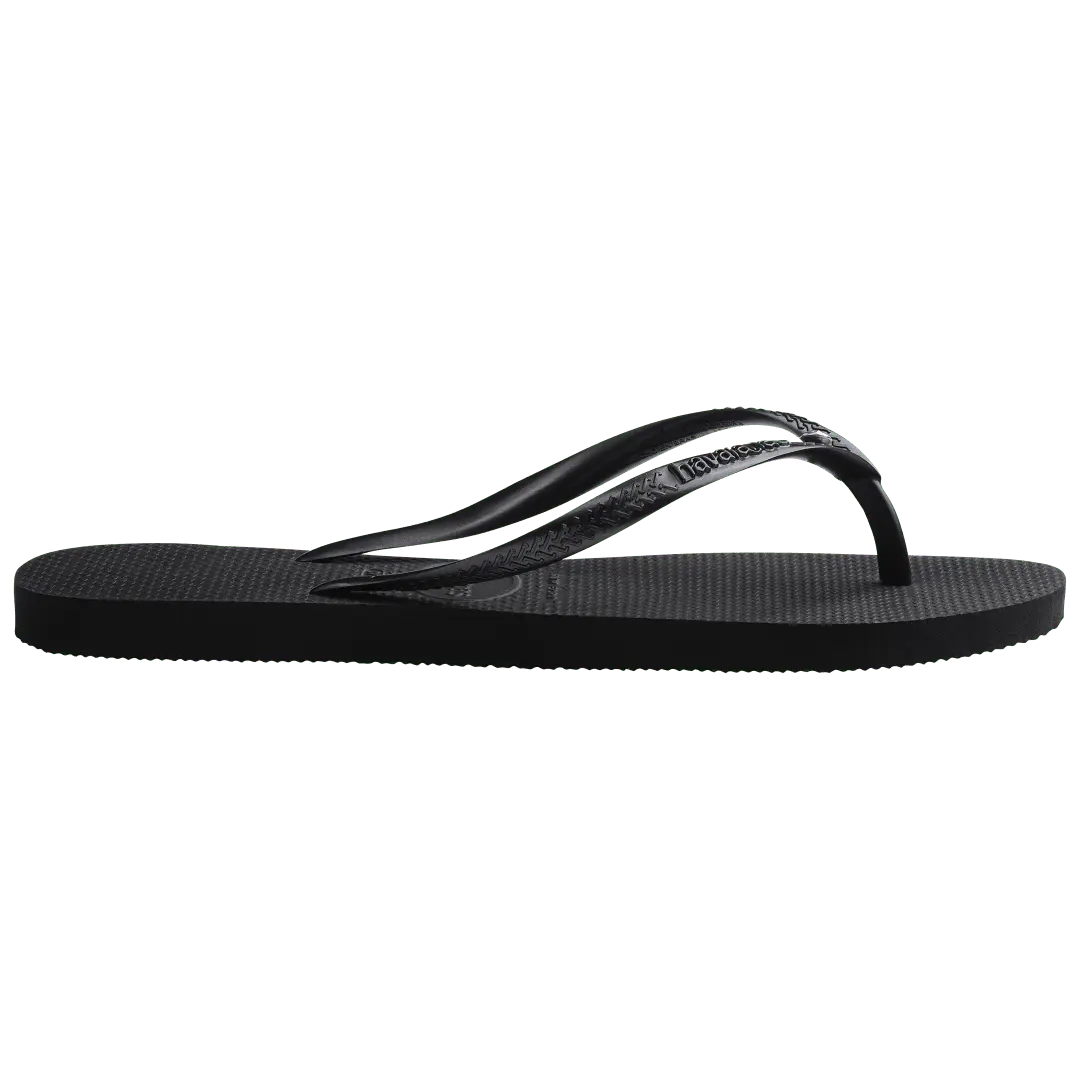 Women's Slim Crystal Flip Flops - Image 3