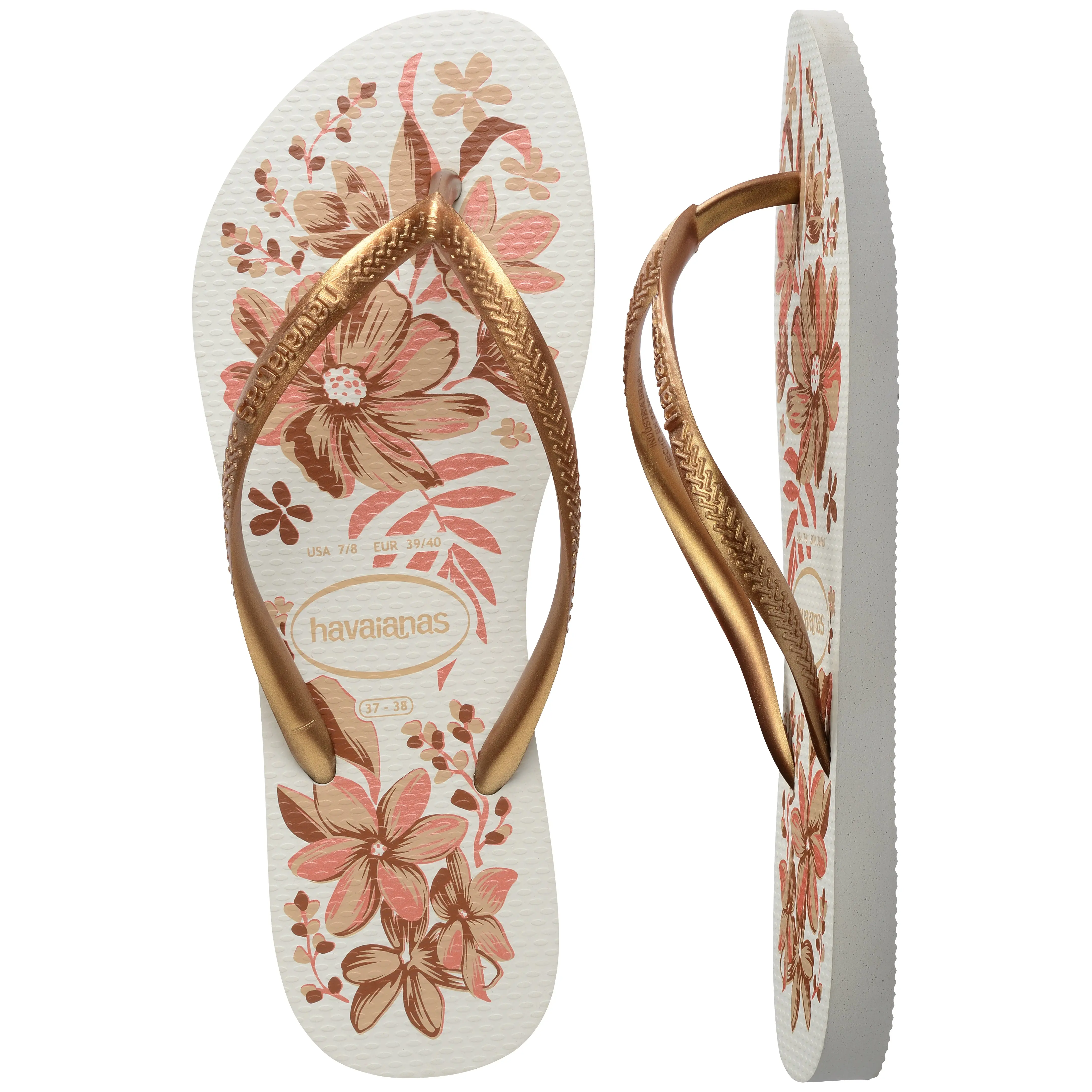 Women's Slim Organic Flip Flops - Image 2