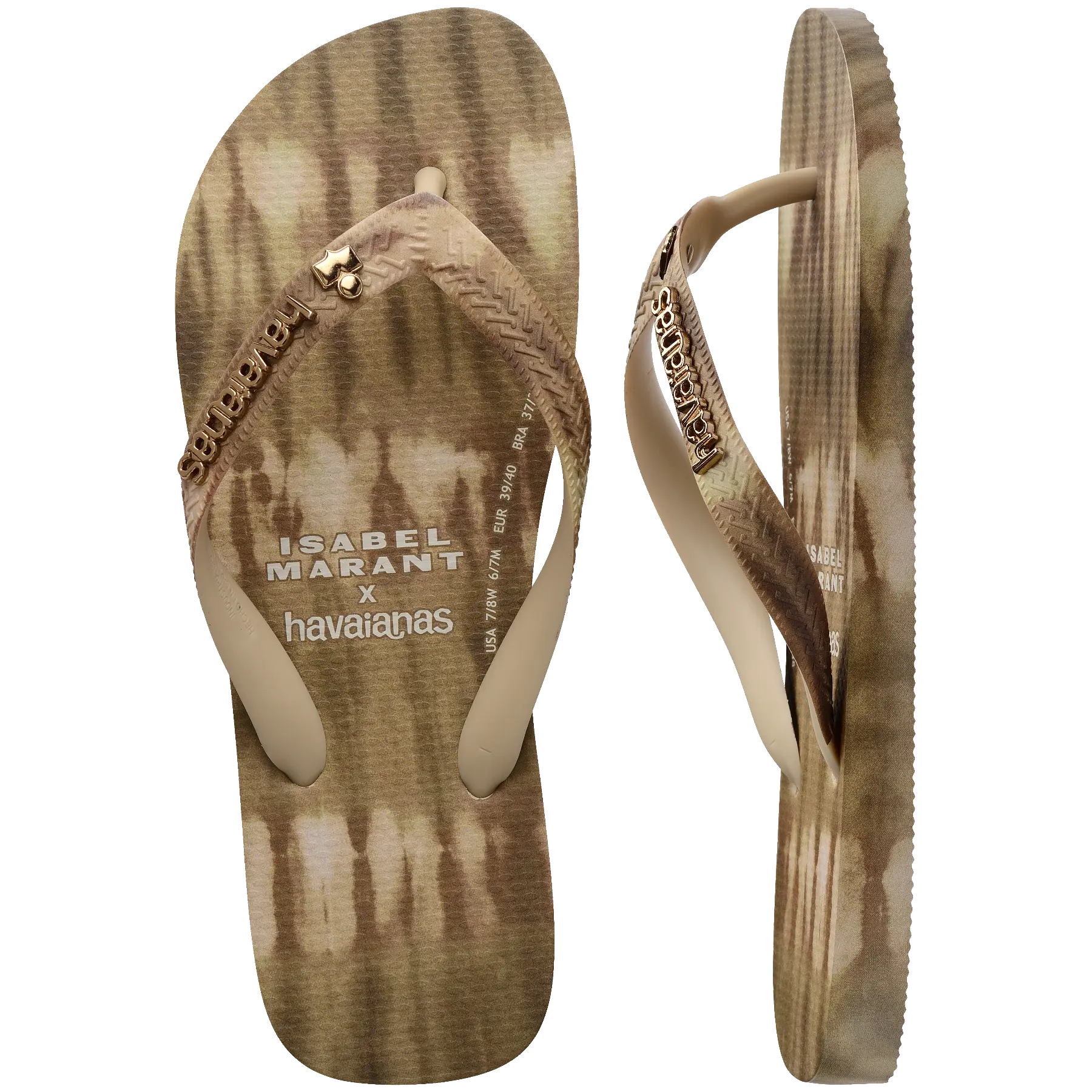 Women's Isabel Marant Top Ikat Flip Flops - Image 2