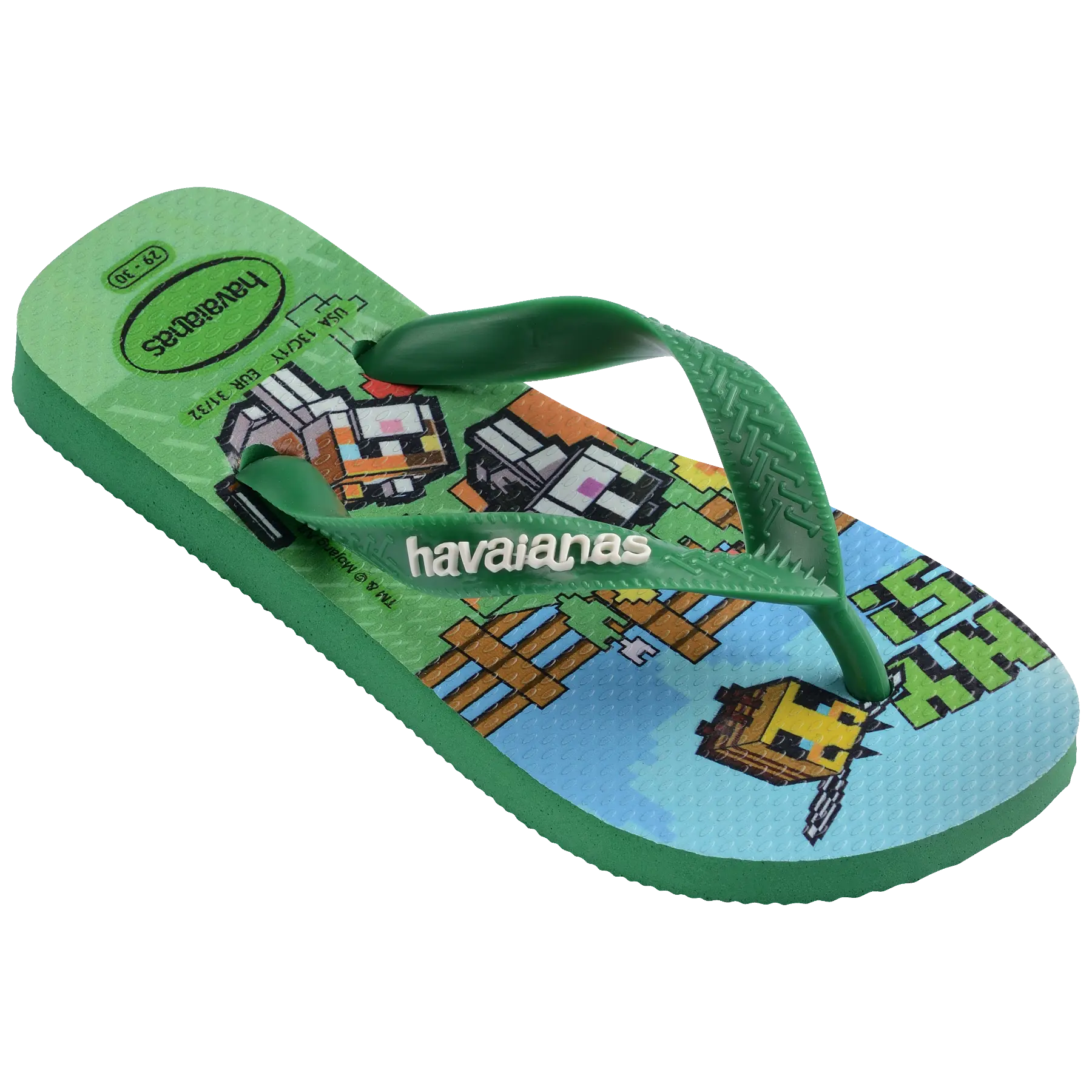 Kids' Minecraft Top Flip Flops - Image 4